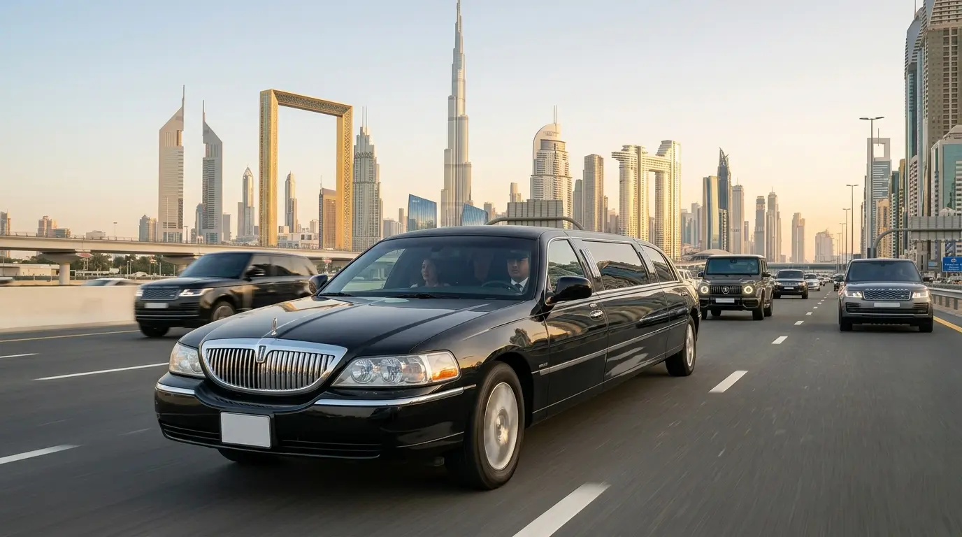 Limo chauffeur service Dubai